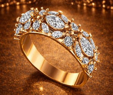 14K Marquises Ring