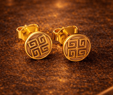 14K Men's Versa Earring