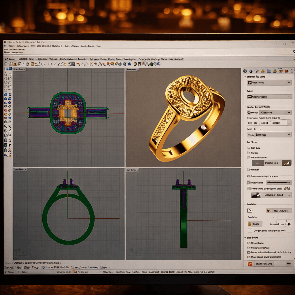 Jewelry 3D Cad Designs