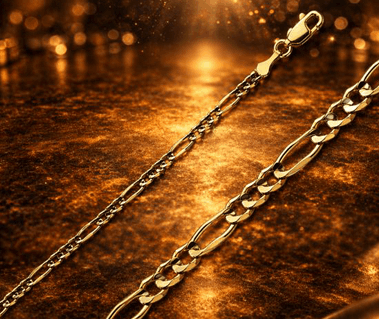 14K Figaro Link Chain