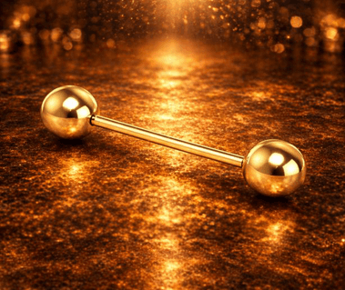 14K Barbell Piercing