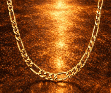 14k Solid Figaro Chain