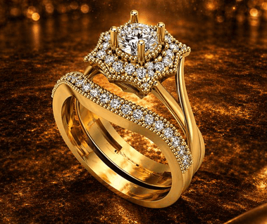 Women's Set Ring 25